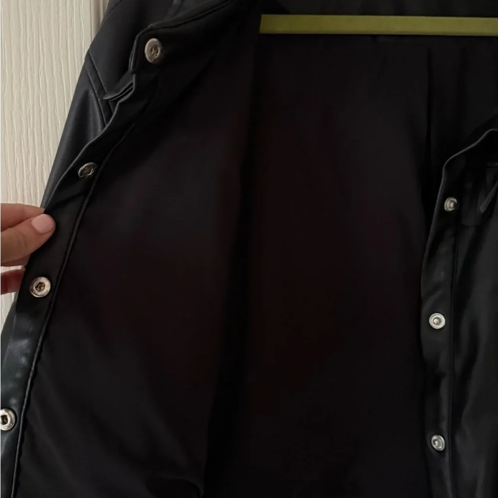 For Love And Lemons Afton Faux  Leather Jacket - Picture 7 of 8